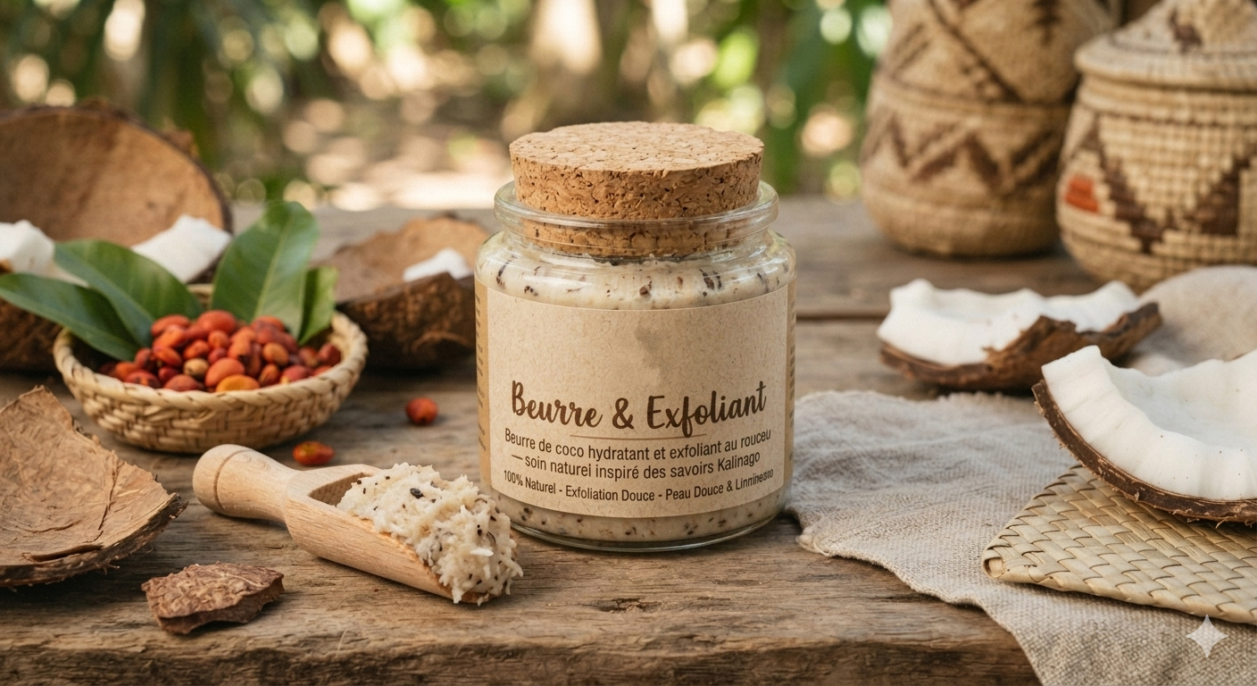 Beurre de coco et exfoliant Coco & Carapate — AULINAGAN